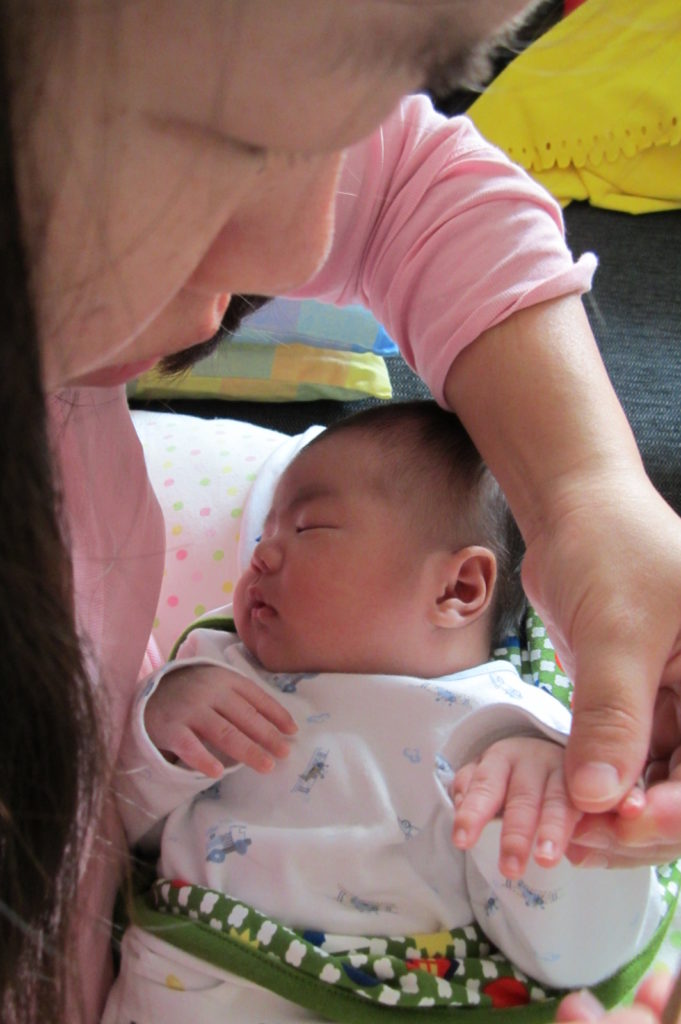 BB’s first manicure