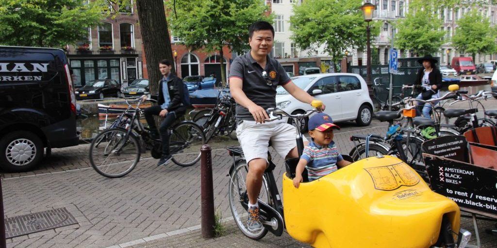 阿姆斯特丹的木鞋單車，2015