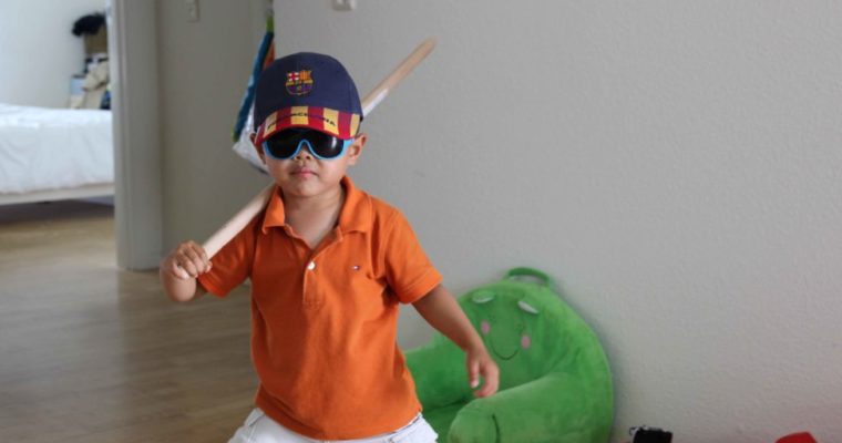 好像很有棒球或武术的潜力