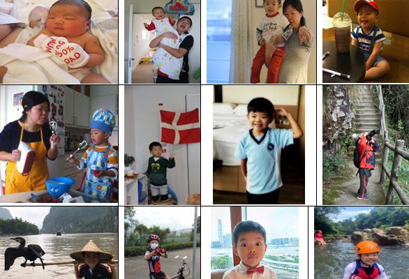 貝貝11歲了，growing up quickly …