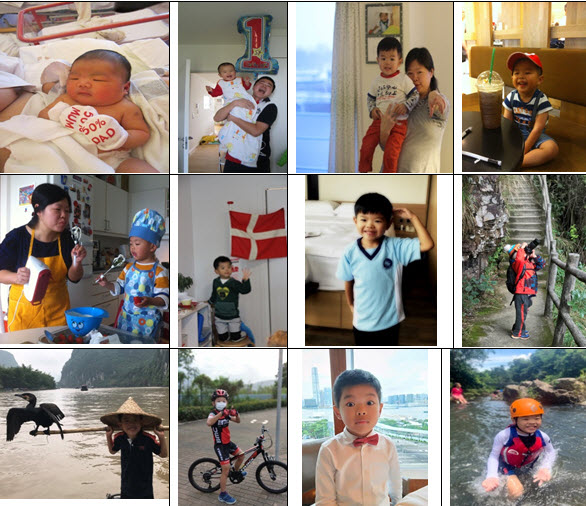 貝貝11歲了，growing up quickly …